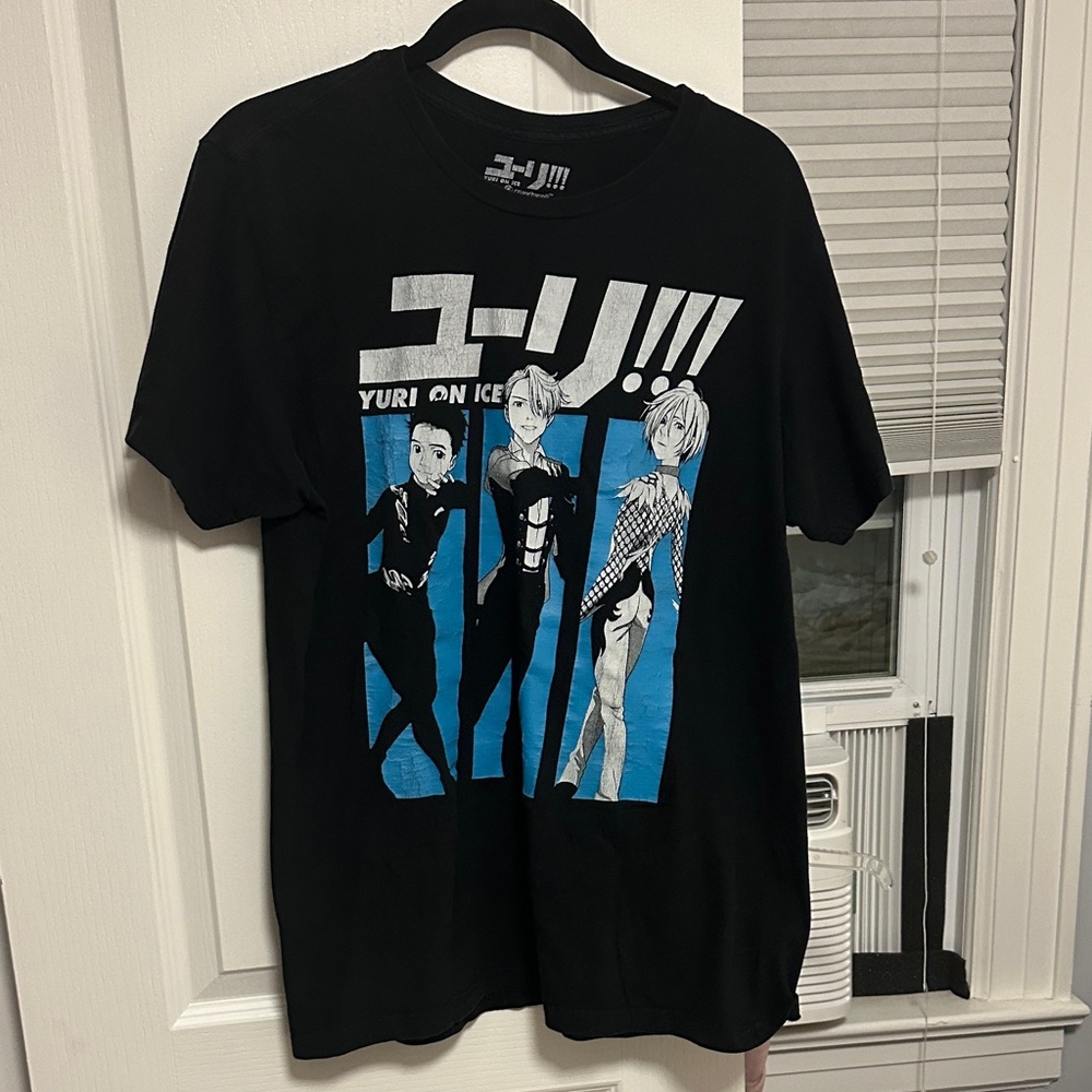 Black Yuri on Ice Graphic T-Shirt